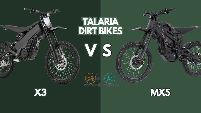 Talaria XXX und MX5 im Vergleich